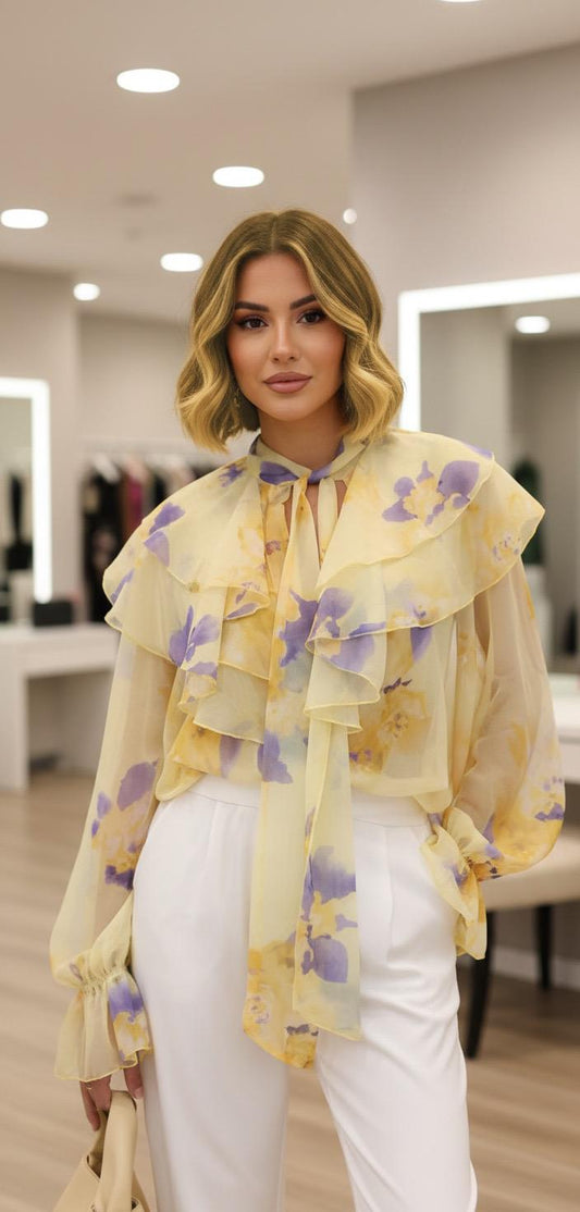 Carenzo Blouse Violet